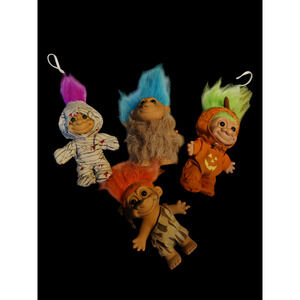 Vintage Troll Halloween collection of 4